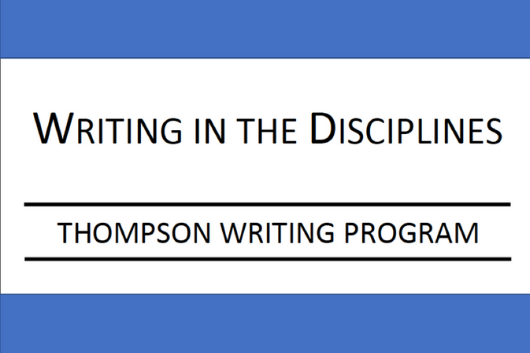 Writing in the Disciplines